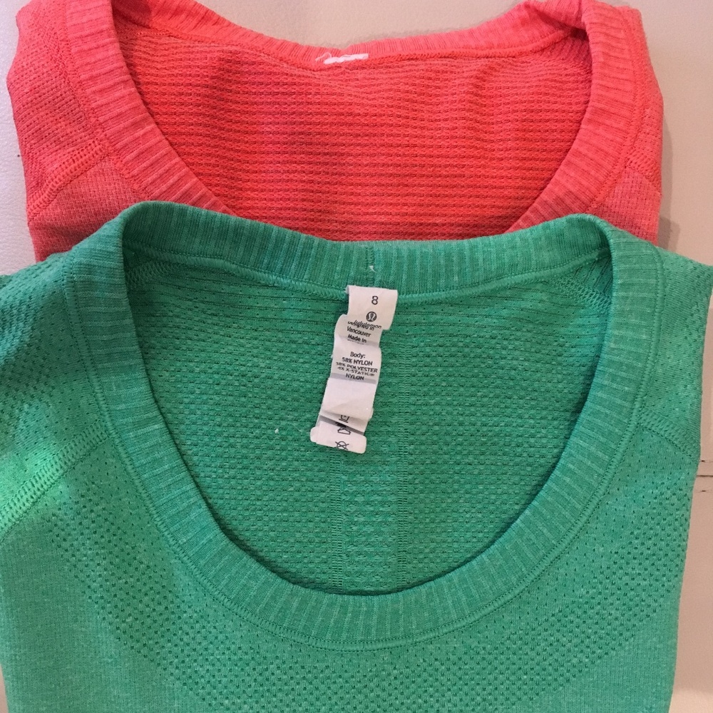 lululemon exercise tops